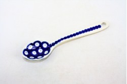 592 Bunzlau Theelepeltje 70A Blue Eyes  592 Theelepeltjes